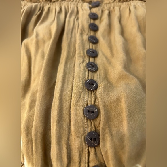 TIARE HAWAII Ryden Maxi Dress Strapless in Sand Dunes Lightweight Elastic waist - Picture 6 of 10